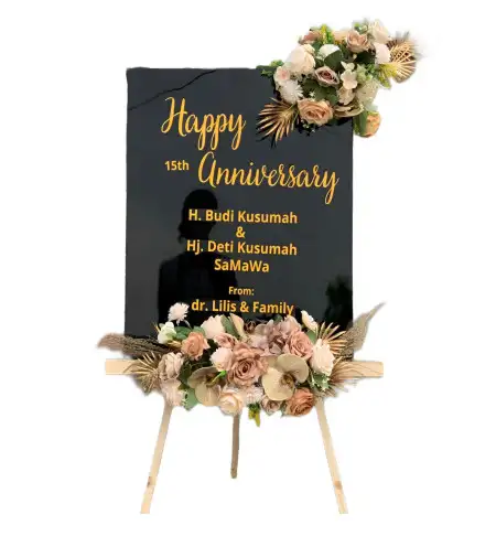 Papan Bunga Akrilik Tulamben