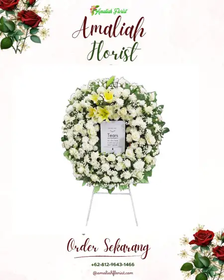 Krans Bunga Duka Tulamben